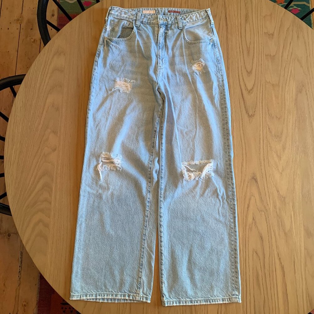Anthropologie Pilcro Wide Leg Jeans